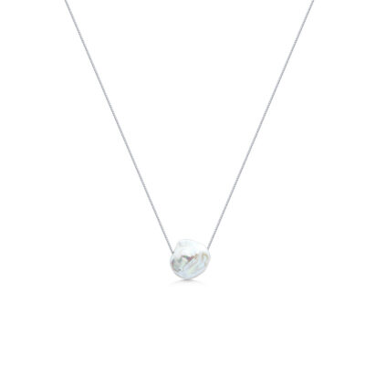 Single Keshi Pearl Necklace