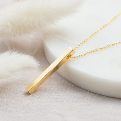 Plain Bar Necklace