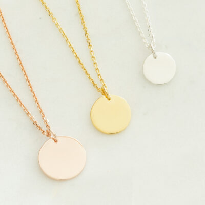 Plain Disc Pendant