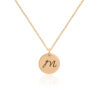 Initial Disc Pendant