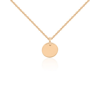 Plain Disc Pendant