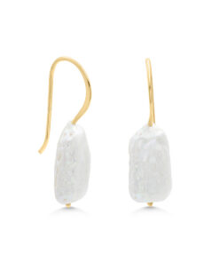 Violet Pearl Earrings