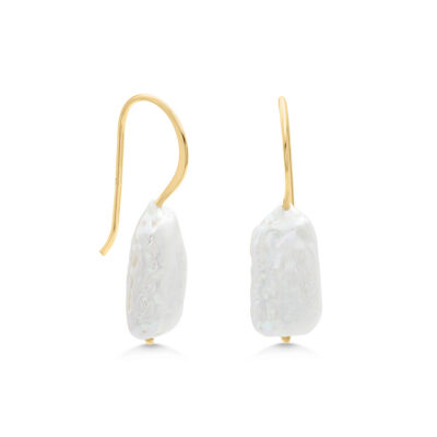 Violet Pearl Earrings