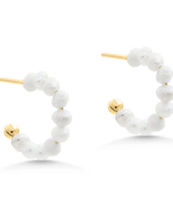 Pearl Hoops (S)