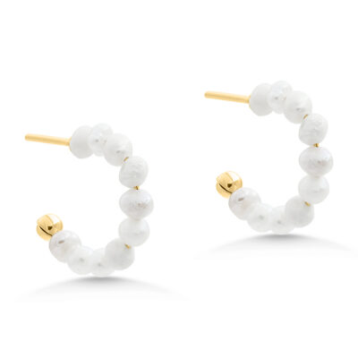Pearl Hoops (S)