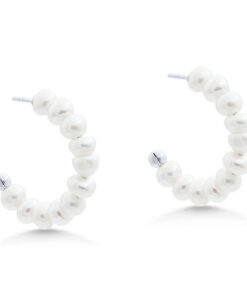 Pearl Hoops (M)