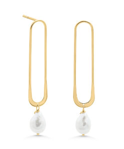 Jade Pearl Earrings