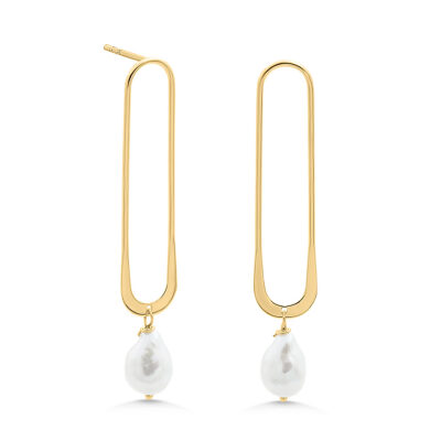 Jade Pearl Earrings