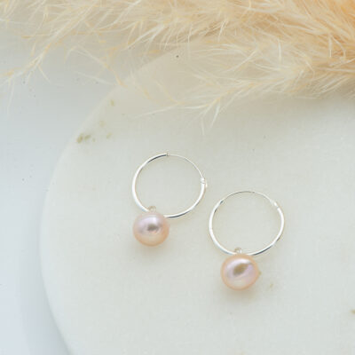 Ivy Pearl Hoops