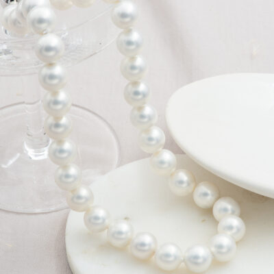 Shell Pearl Necklace (12 mm)