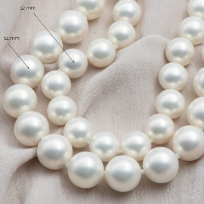 Shell Pearl Necklace (12 mm)
