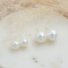 Shell Pearl Studs