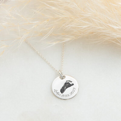 Hand and Footprint Necklace