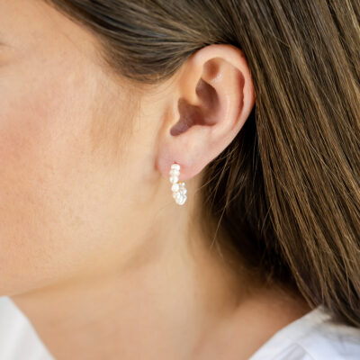 Pearl Hoops (S)