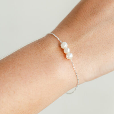 Trio Pearl Bracelet