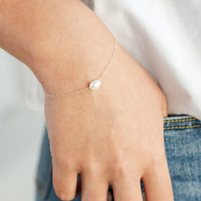 Mini Rice Pearl Bracelet