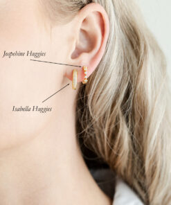 Isabella Huggies YG Plated