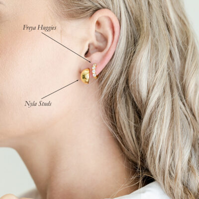 Nyla Studs YG Plated