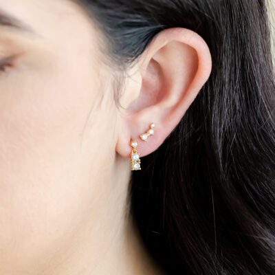 Brooke Studs Silver