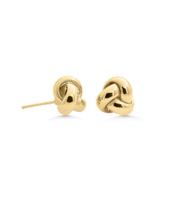 9ct YG Knot Studs (Design 2)