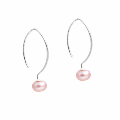 Callie Pearl Drops (Pink)