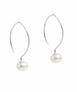 Callie Pearl Drops (White)