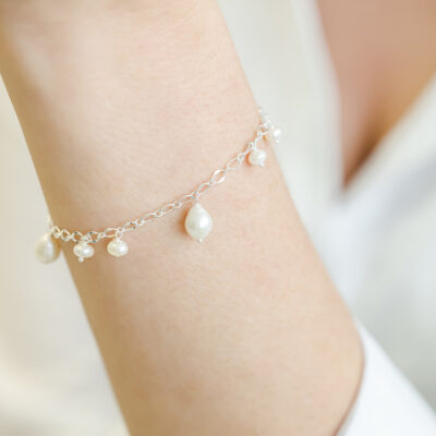 Pearl Charm Bracelet