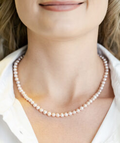 Classic Pearl Necklace (5.5 mm – 6 mm)