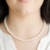Pearl Necklace & Bracelet Set (7 mm)