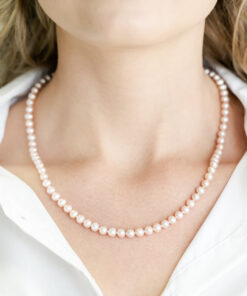 Classic Pearl Necklace (5.5 mm – 6 mm)