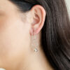 Celine Silver Ball Earrings
