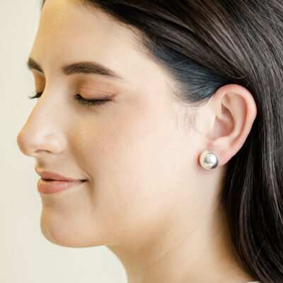 Silver Dome Studs (14mm)