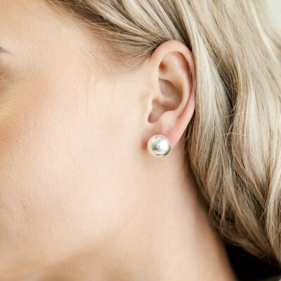 Silver Dome Studs (12mm)