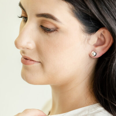 Silver Dome Studs (10mm)