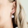 Silver CZ Drops (12mm)