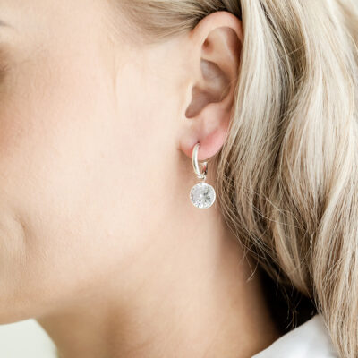 Silver CZ Pretty Womans (10.5mm)