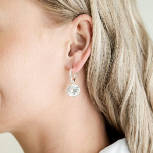 Silver CZ Pretty Womans (14mm)
