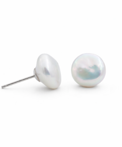 Coin Pearl Studs (S)