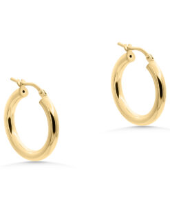 Jane Hoops YG Plated (S)