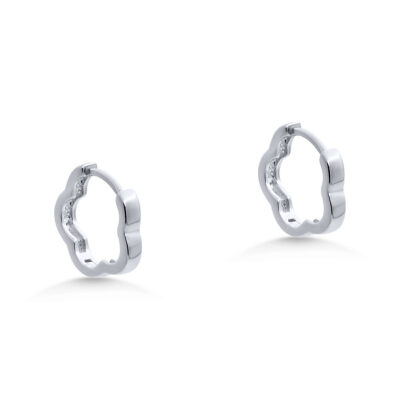 Silver Flower Huggies