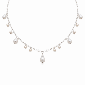 Pearl Charm Necklace