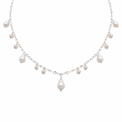 Pearl Charm Necklace