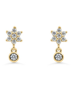 Thea Drops YG Plated