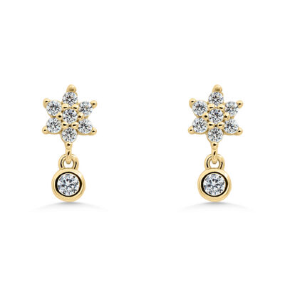 Thea Drops YG Plated