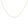 Beaded Necklace YG Plated