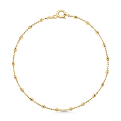 Beaded Bracelet YG Plated