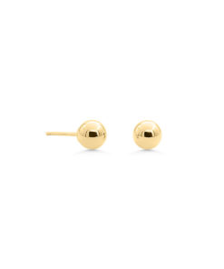 9ct YG Ball Studs (5mm)