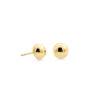 9ct YG Dome Studs (7mm)