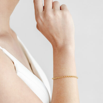 9ct YG Belcher Bracelet