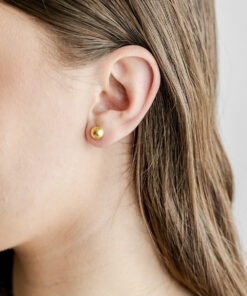 Dome Studs YG Plated (8mm)